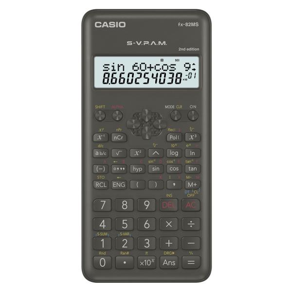 Schulrechner Batteriebetrieb Casio FX-82MS-2 (4549526612107)
