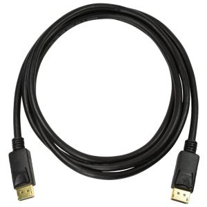 DisplayPort 1.4 Anschlusskabel, schwarz, 2, 0 m LogiLink CV0120 (4052792051902)