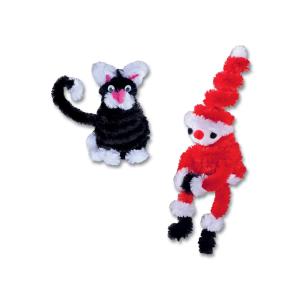 Chenilledraht FLAUSCHIG, 20 mm x 500 mm, sortiert folia 772509 (4001868056112)