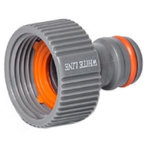 Hahnstück WHITE LINE, 1/ 2' Innengewinde, grau Bradas WL-2196 (5904182442830)