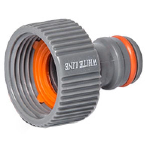 Hahnstück WHITE LINE, 1/ 2' Innengewinde, grau Bradas WL-2196 (5904182442830)