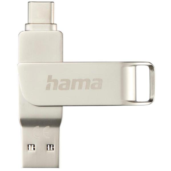 USB 3.0 / 3.1 Speicherstick 'C-Rotate Pro', 128 GB hama 00182491 (4047443474087)
