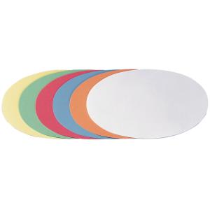 Moderationskarten Ovale, 110 x 190 mm, hellgrün FRANKEN UMZ 1119 19 (4016946055864)