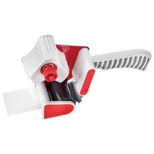 Handabroller für Verpackungsklebeband, weiß/ rot WESTEX 96520010 (4013307721055)