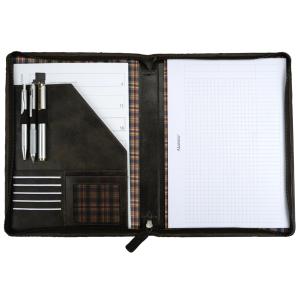 Schreibmappe, für DIN A4, Leder, braun PRIDE&SOUL 30106 (4021068301065)