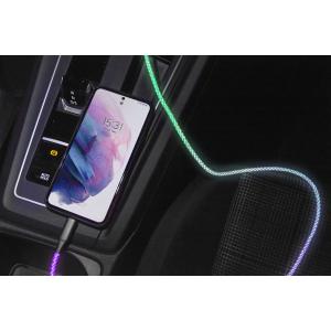Daten- & Ladekabel mit LEDs, USB-A - USB-C Stecker ANSMANN 1700-0158 (4013674192779)