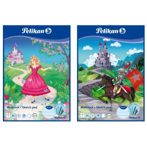 Malblock MC 4/ 100, DIN A4, 70 g/ qm, 100 Blatt Pelikan 400138232 (4012700137678)