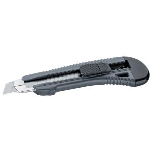 Abbrechmesser, Kunststoff, Klinge: 18 mm, grau WESTEX 95690010 (4013307322672)