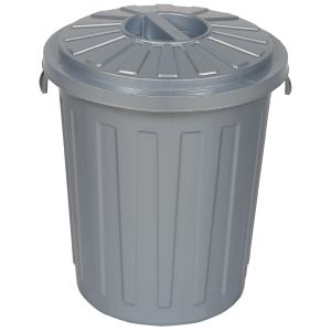 Abfalltonne Maxi-Tonne 'mats', 23 Liter, silber keeeper 1021316000000 (4001515213950)