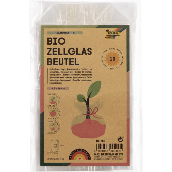 Cellglasbeutel 18x30 cm 10 Stück FOLIA 283 (4001868002836)