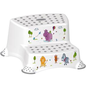 kids Tritthocker 'igor hippo', zweistufig, weiß keeeper 10031100012NN (4052396058055)