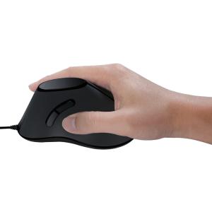 Optische Maus Ergonomic Vertical, kabelgebunden LogiLink ID0158 (4052792045673)