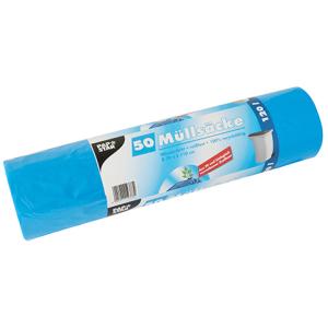 Müllsäcke HDPE, 120 Liter, blau STARPAK 12378 (4002911123782)