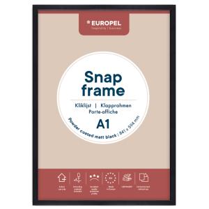 Plakatrahmen Premium+, DIN A2, schwarz EUROPEL 355071 (8713931307118)