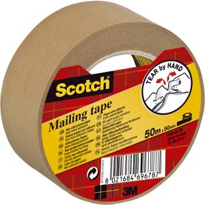 3M Verpackungsklebeband P5050, Papier, 50 mm x 50 m Scotch 3100044460 (8021684696787)
