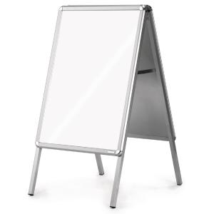 Plakatständer SP A2, silber/ silber eloxiert magnetoplan 500015 (4013695030111)
