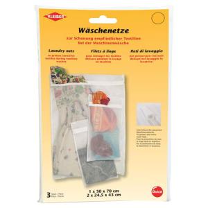 Wäschenetz-Set, mit Reißverschluss, 3-teilig, weiß KLEIBER 92204 (4009691922048)
