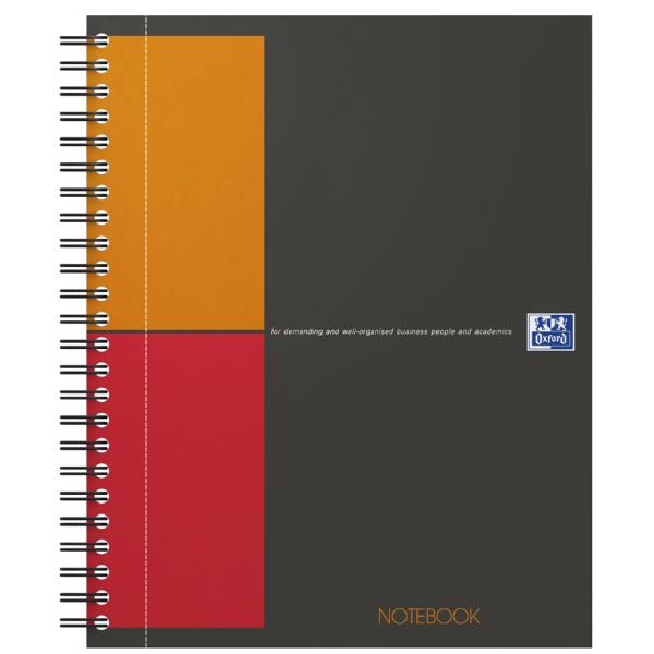 International Spiral-Notizbuch 'NOTEBOOK', DIN A5+ Oxford 100102680 (3020120012124)