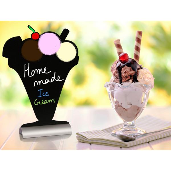 Tischaufsteller SILHOUETTE 'Eis' Securit FBTA-Icecream (8718226497079)