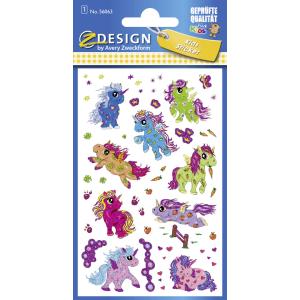 ZDesign KIDS Glitter-Sticker 'Alpaka' AVERY Zweckform 57294 (4004182572948)