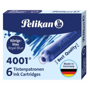 Tintenpatronen 4001 TP/ 6, brillant-schwarz Pelikan 100401546 (4012700301215)