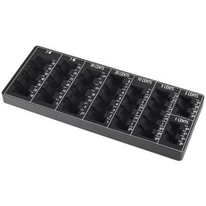 Zählbrett 12', mit 8 Münzrillen, schwarz pavo 8041077 (8717448041077)