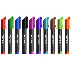 Permanent-Marker 'K MARKER', Rundspitze, violett Kores M20936 (9023800209368)