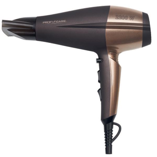 Haartrockner PC-HT 3010, braun/ bronze PROFI CARE 330101 (4006160301014)