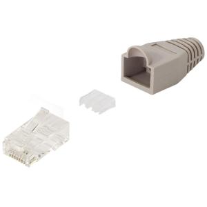 LogiLink Modularer RJ45-Steckverbinder Kat.6A, ungeschirmt MP0072 (4052792070675)