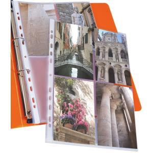 Fotohüllen für 8 Fotos 100 x 150 mm, Format: DIN A4 Oxford 100207022 (3148240064929)