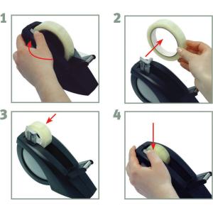 Tischabroller Expert Compact Pro Green, schwarz/ grau Maped 750001 (3154147500019)