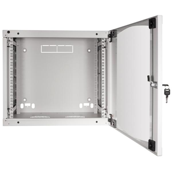LogiLink 19' Wandverteiler, einteilig, 6 HE, lichtgrau W06F64G (4052792016314)