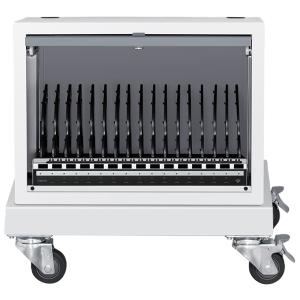 Ladeschrank für USB-C Geräte, 15 Ladeplätze, grau LogiLink SCS0104 (4052792075489)