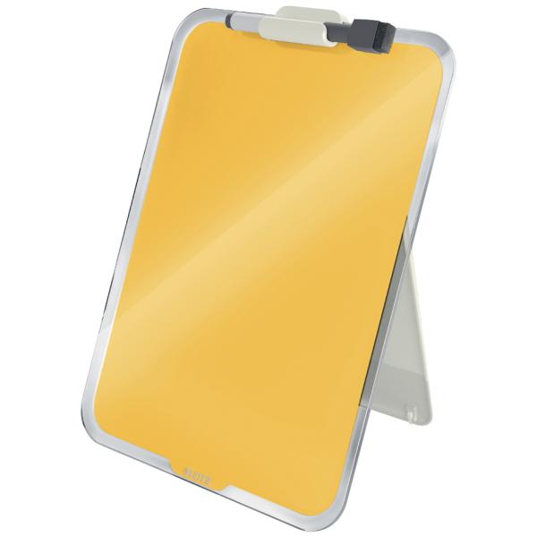 Glas-Notizboard Cosy für den Schreibtisch, blau LEITZ 3947-00-61 (4002432124886)