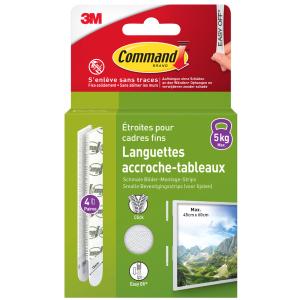 3M  Bilder-Montagestreifen Strips, Größe: M, schmal Command 17207FGN (4046719466627)