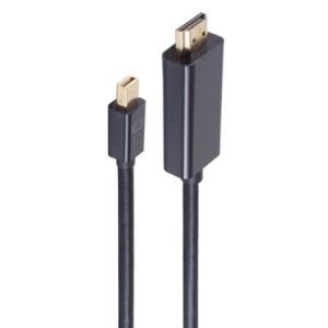 BASIC-S Mini DisplayPort - HDMI Kabel, 3, 0 m shiverpeaks BS10-53045 (4017538076236)