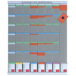 Wochenplaner-Set, (B)772 x (H)960 mm nobo 2910800 (3147330004036)
