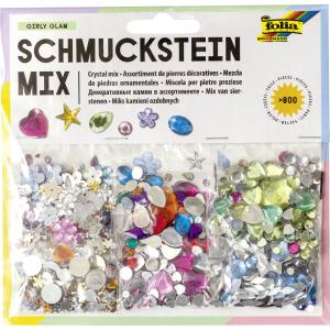 Schmucksteine-Set FUN, über 800 Teile folia 12619 (4001868047202)