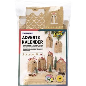 Adventskalender-Set HYGGE DORF, 49-teilig folia 9385 (4001868124651)