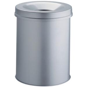 Papierkorb SAFE, rund, 30 Liter, grau DURABLE 3306-10 (4005546988528)
