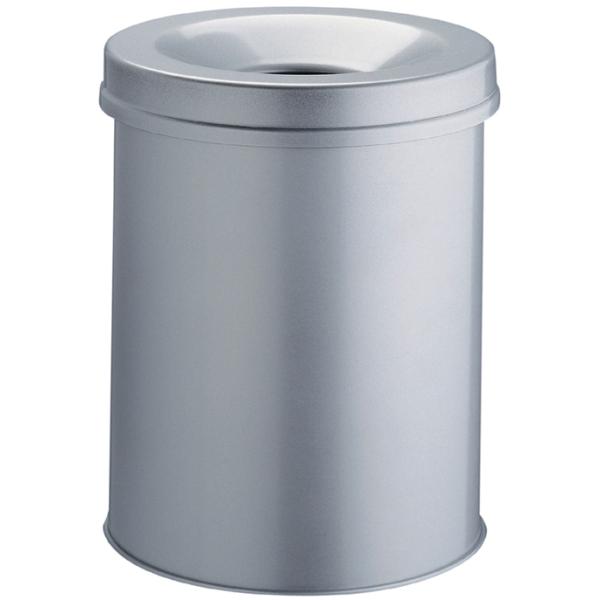 Papierkorb SAFE, rund, 30 Liter, grau DURABLE 3306-10 (4005546988528)