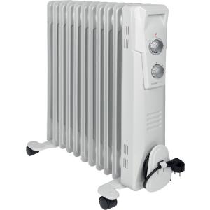 Öl-Radiator RA 3737, 11 Rippen, weiß CLATRONIC 263908 (4006160639087)