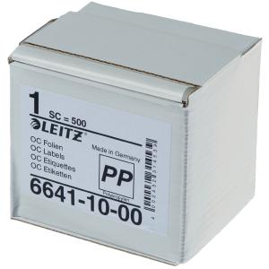 Schutzfolienschildchen auf Rolle, transparent LEITZ 6641-10-00 (4002432314539)