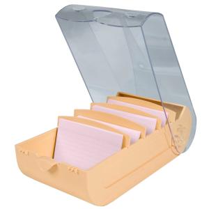 Karteikasten BunnyBox A8 quer inkl. 100 Karten A8 liniert pastellblau EXACOMPTA 5336223D (9002493047853)