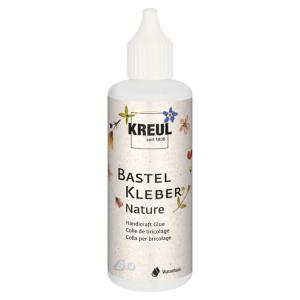 Bastelkleber Nature, in Kunststoffflasche, 80 ml KREUL 49371 (4000798127787)