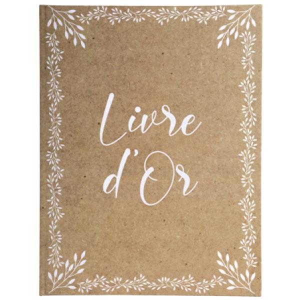Gästebuch 'Livre d'Or', 220 x 270 mm, braun EXACOMPTA 47234E (3130630472346)