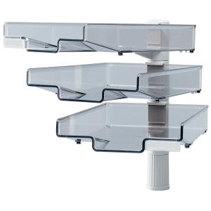 Schwenkflügler mit 3 Schalen, schwarz Hansa h5033004 (4011028008509)