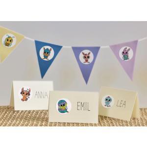ZDesign Oster-Sticker 'Glubschies' AVERY Zweckform 39222 (4004182392225)