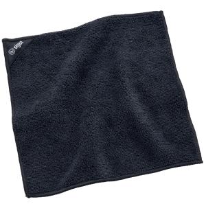 Magnetisches polyester-mikro-faser-Reinigungstuch, schwarz sigel BA110 (4004360802560)