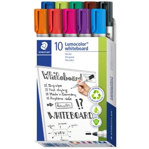 Lumocolor Whiteboard-Marker 351, 10er Pack STAEDTLER 351 B10 (4007817076613)